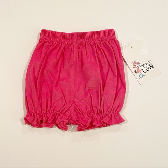 Girls 9m pink corduroy bloomers - Picture 1 of 4